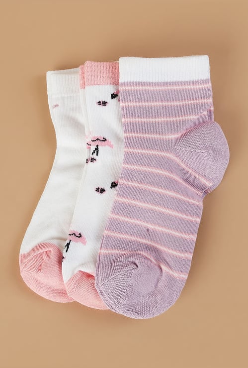 FAME FOREVER Knitted Socks - Pack of 3