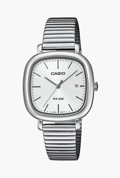 CASIO Enticer Analog Watch with Stainless Steel Strap - A2464