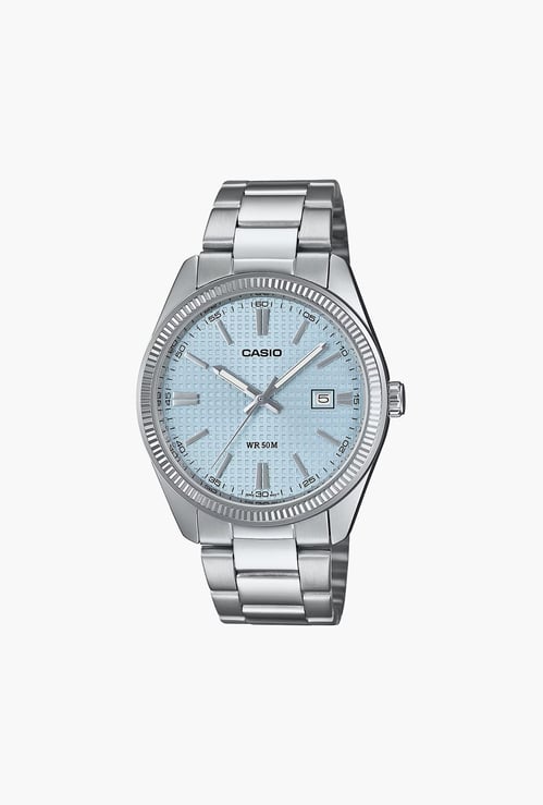CASIO Enticer Analog Watch with Stainless Steel Strap - A2394