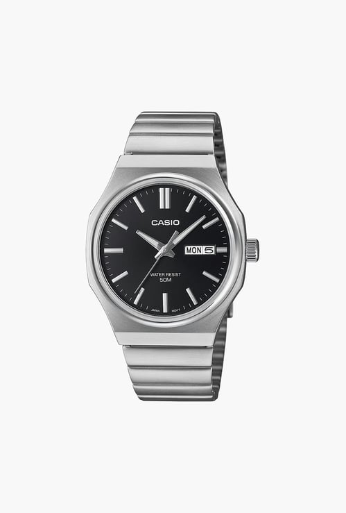 CASIO Enticer Analog Watch with Stainless Steel Strap - A2416