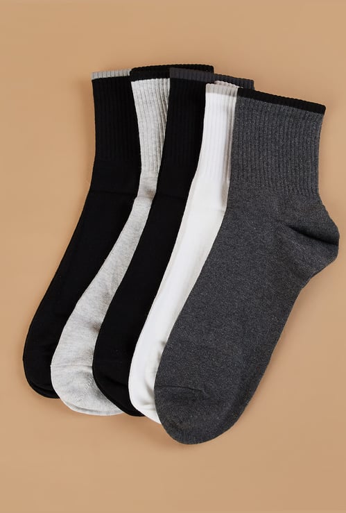 CODE Knitted Crew Socks - Pack of 5