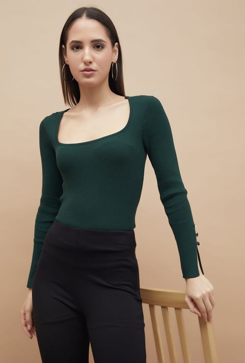 CODE Ribbed Top