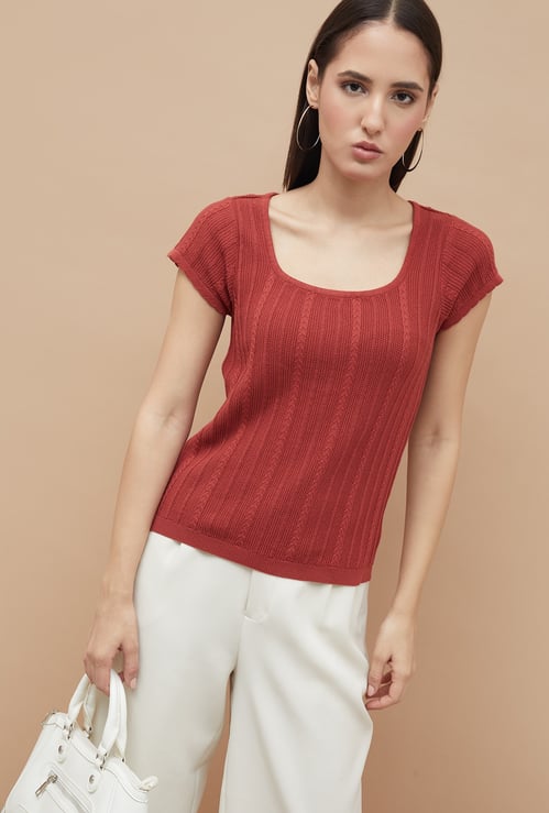 CODE Knitted Top