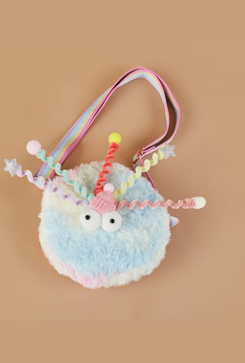 GINGER Fuzzy Sling Bag