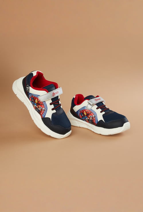 FAME FOREVER Boys The Avengers Print Shoes