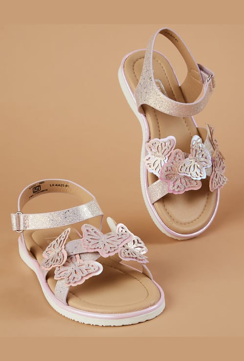 FAME FOREVER Girls Applique Sandals