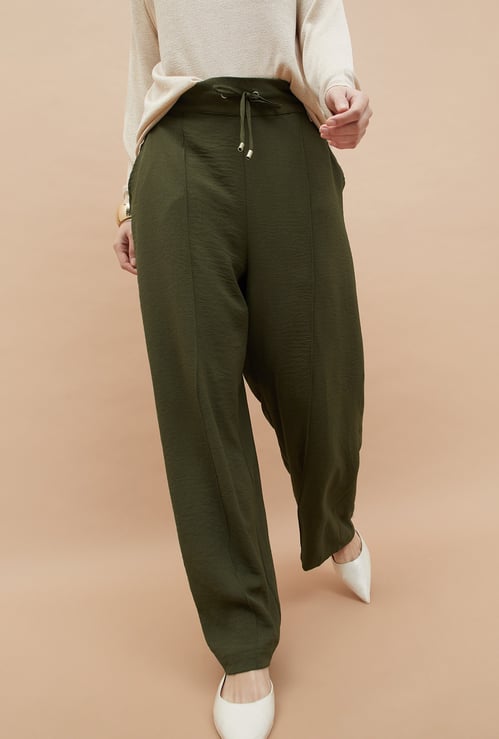 CODE CLASSIC Solid Relaxed Fit Pants