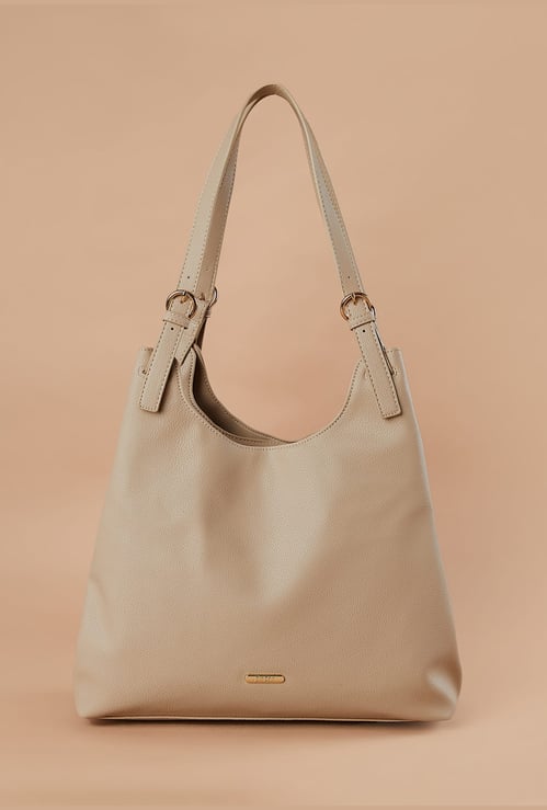 GINGER Solid Shoulder Bag