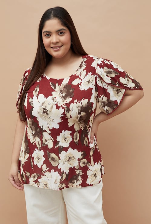 NEXUS Floral Print Top