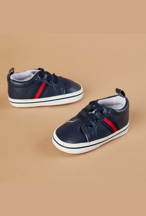 FAME FOREVER Boys Striped Booties