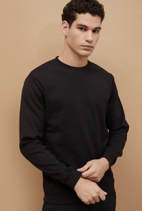 CODE Textured Sweatshirt