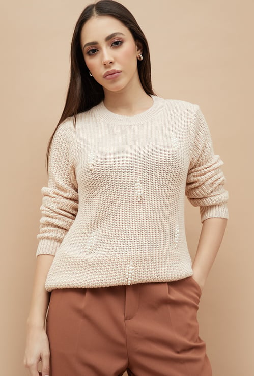CODE Embellished Sweater