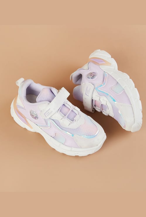 FAME FOREVER Girls Frozen Velcro Sneakers