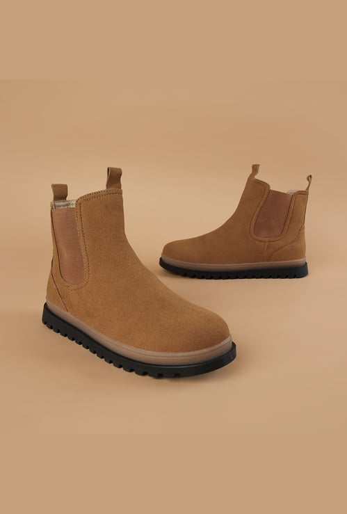 FAME FOREVER Boys Solid Chelsea Boots