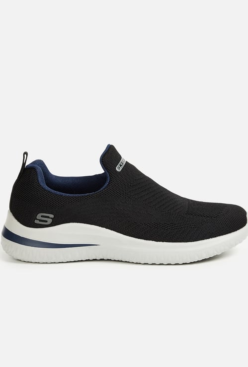 SKECHERS Solid Slip-On Sports Shoes