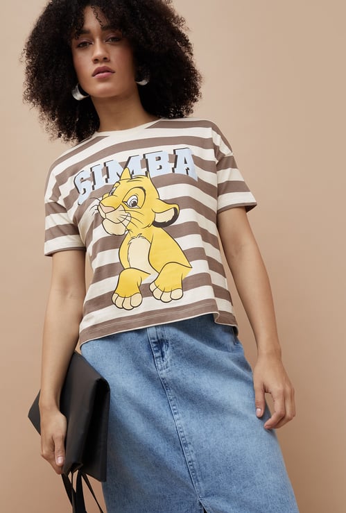GINGER Simba Print T-shirt