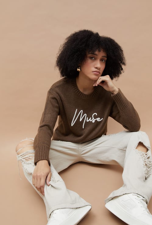 GINGER Printed Sweater