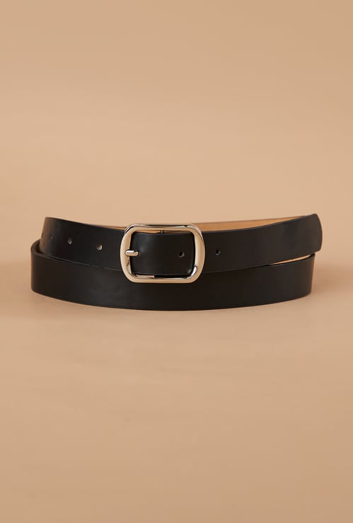 GINGER Solid Belt with Pouch
