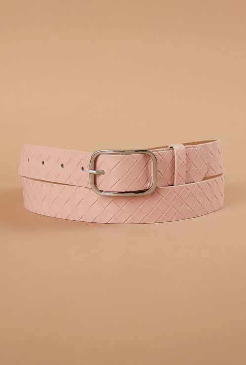 GINGER Basket Weave Belt