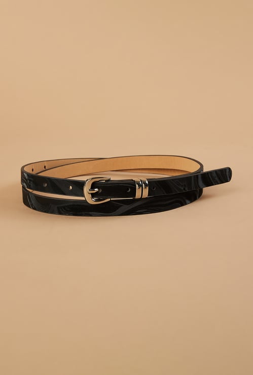 GINGER Printed Tang Buckle Belt