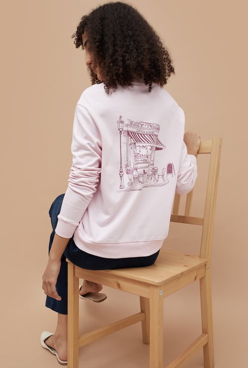 FAME FOREVER Back Print T-shirt