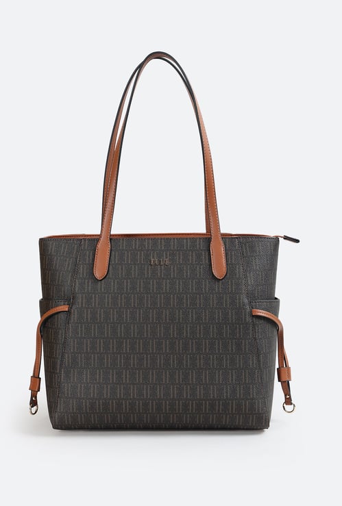 ELLE Printed Shoulder Bag