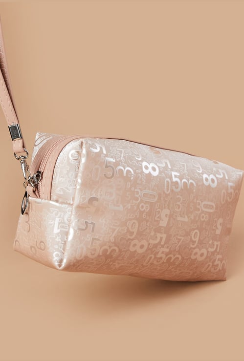 GINGER Embossed Vanity Pouch