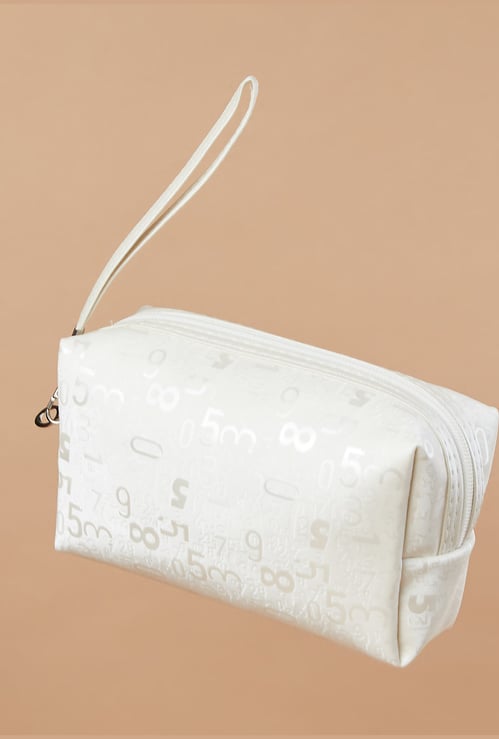 GINGER Embossed Vanity Pouch