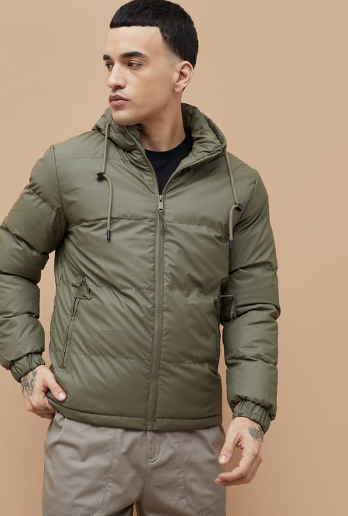 FORCA Quilted Hooded Jacket
