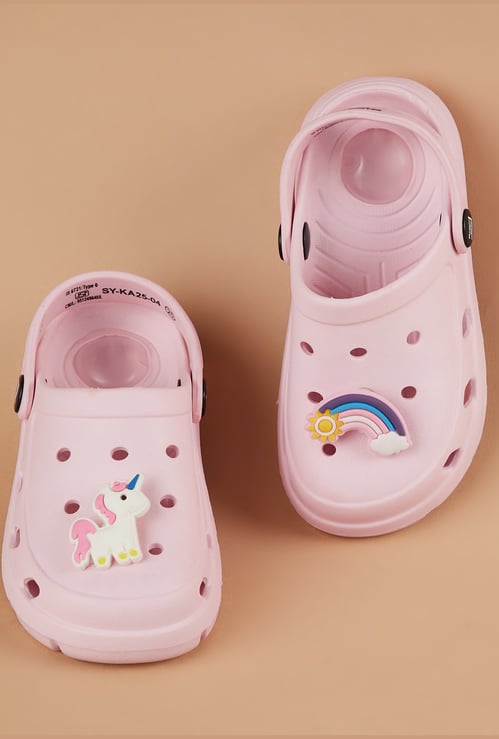 FAME FOREVER Girls Charm Clogs