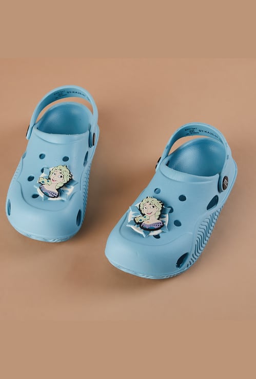 FAME FOREVER Girls Elsa Jibbitz Charm Clogs