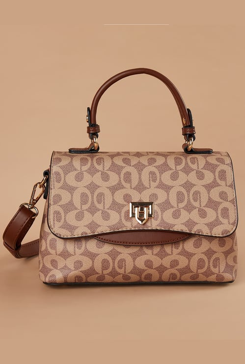 CODE Printed Handheld Bag