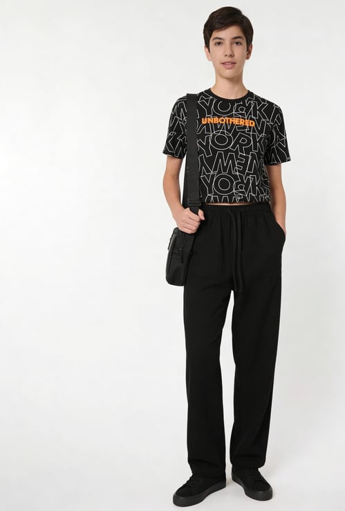 FAME FOREVER Boys Solid Pants
