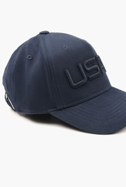 US POLO ASSN Logo Embroidered Baseball Cap