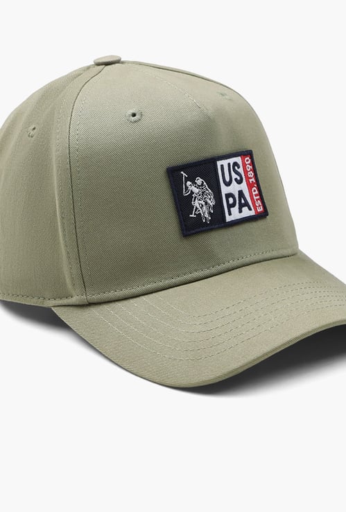 US POLO ASSN Logo Applique Baseball Cap