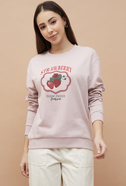 FAME FOREVER Printed Sweatshirt