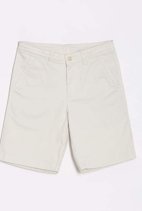 ALLEN SOLLY Boys Solid Shorts