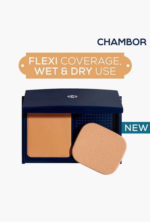 CHAMBOR Studio Pro 2-in-1 Powder Foundation - Dual Walnut 103 - 15g