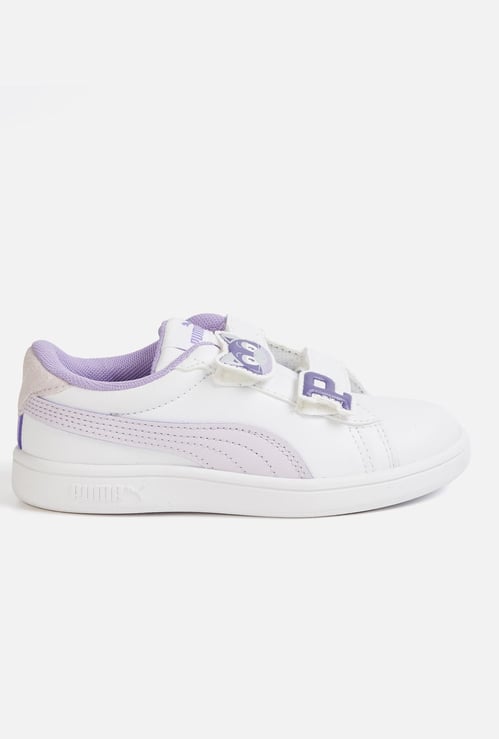 PUMA Girls Smash Dynoblast Sneakers