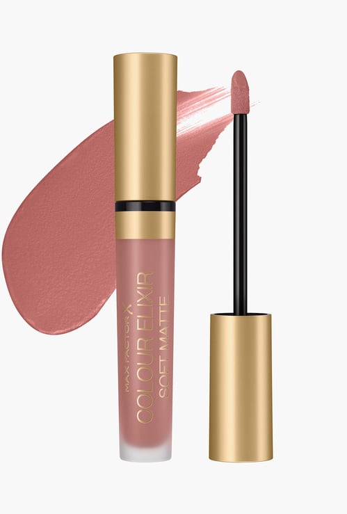 MAX FACTOR Colour Elixir Soft Matte Liquid Lipstick - Sand Cloud - 4ml