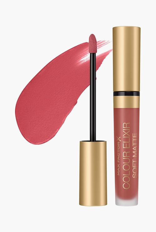 MAX FACTOR Colour Elixir Soft Matte Liquid Lipstick - Rose Dust - 4ml