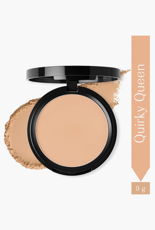 LOVECHILD MASABA Skip Everything 3-in-1 Mattifying Compact - Quirky Queen (Medium Brown)- 9g