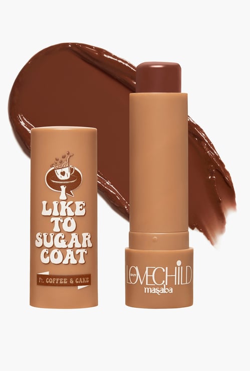 LOVECHILD MASABA I like to Sugar Coat Lip Balm - Coffee And Cake (Brown) - 4.5g