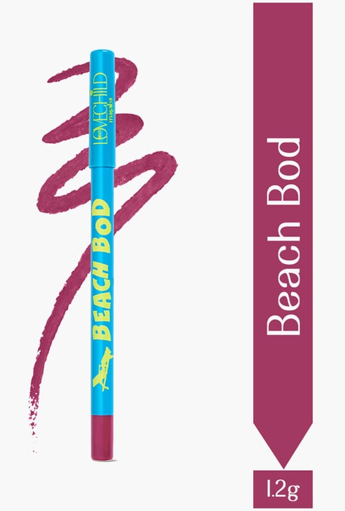 LOVECHILD MASABA Passport Pucker Lip Booster Matte Liner - Beach Bod (Magenta) - 1.2g