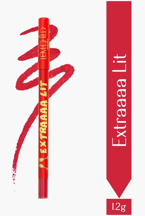 LOVECHILD MASABA Passport Pucker Lip Booster Matte Liner - Extraaaa Lit (Red) - 1.2g