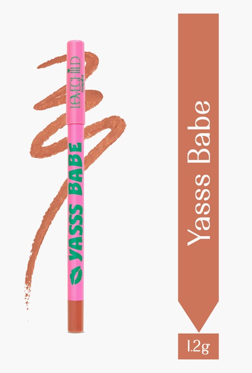 LOVECHILD MASABA Passport Pucker Lip Booster Matte Liner - Yasss Babe (Nude) - 1.2g