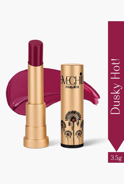 LOVECHILD MASABA Cloud Crush Lush Creme Lipstick - Dusky Hot (Plum) - 3.5g