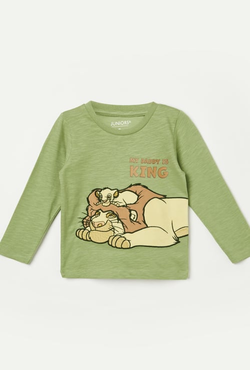 JUNIORS Boys Lion King Print T-shirt