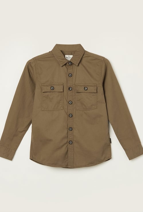 PEPE JEANS Boys Solid Shirt