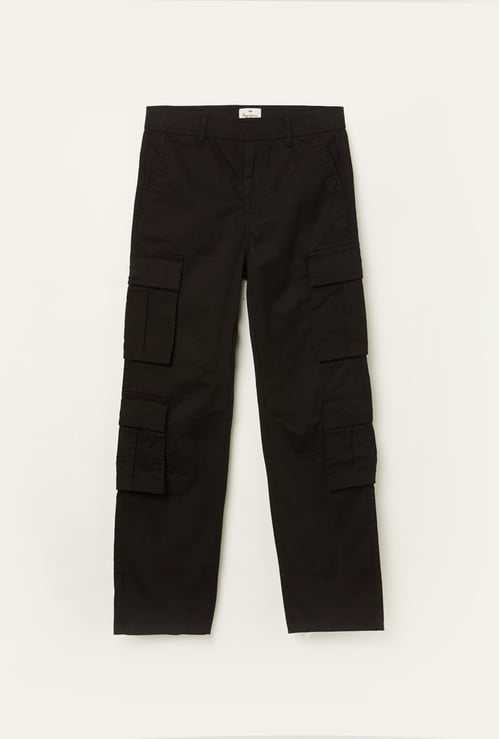PEPE JEANS Boys Solid Cargos